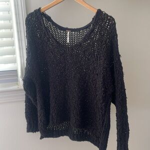 Free people xs oversize knit sweater